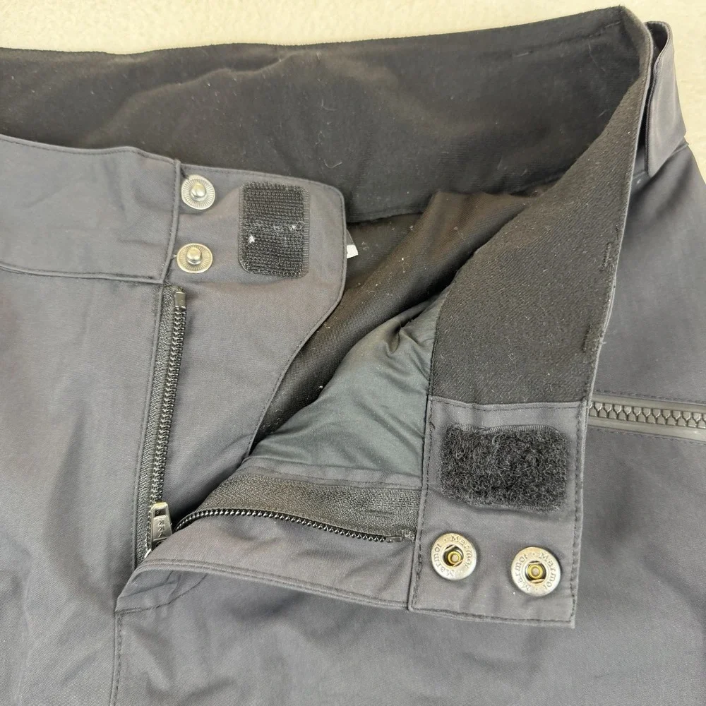 Marmot Women's Ski‎ Snow Pants Small Black Waterproof Insulated RECCO Winter